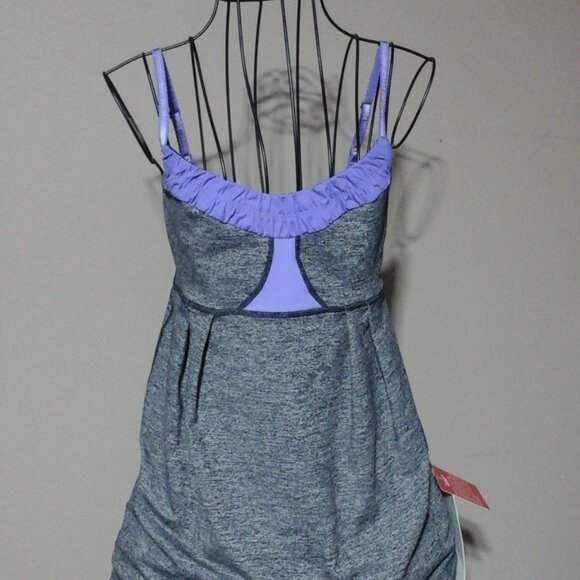 NWT Lululemon Yogi Dance Tank Top Purple Heathered - Picture 3 of 10